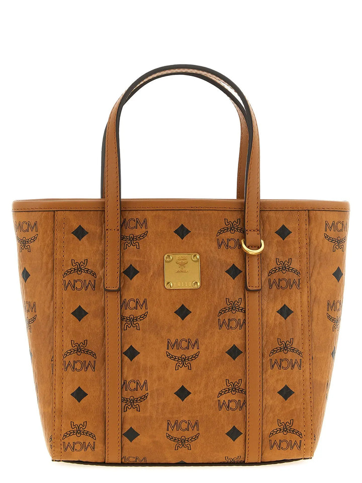 MCM Sample Sale | MCM Brown Polyethylene Tote Bag - | Designer outlet