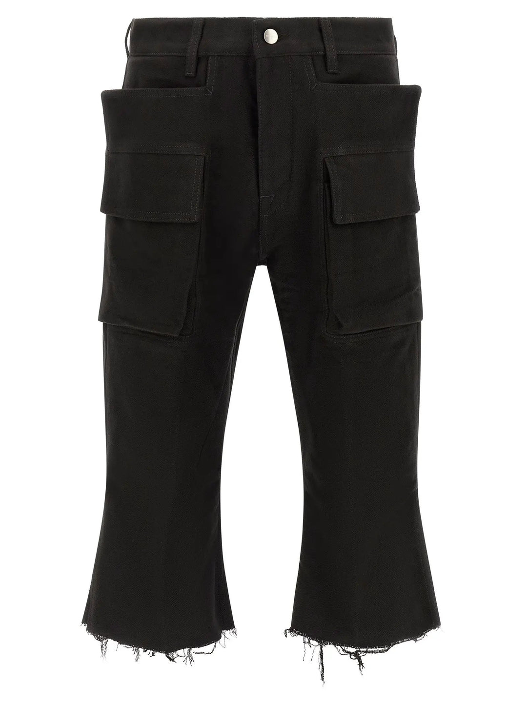 Rick Owens Sample Sale | Rick Owens Black Cotton Cargo Pants - | Designer outlet