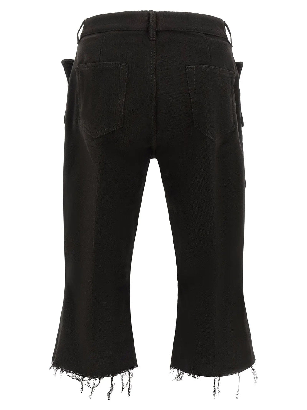 Rick Owens Sample Sale | Rick Owens Black Cotton Cargo Pants - | Designer outlet
