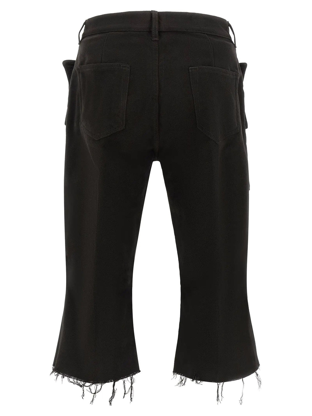 Rick Owens Sample Sale | Rick Owens Black Cotton Cargo Pants - | Designer outlet