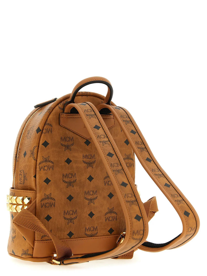 MCM Sample Sale | MCM Brown Polyethylene Backpack - | Designer outlet