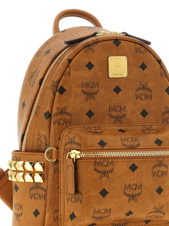 MCM Sample Sale | MCM Brown Polyethylene Backpack - | Designer outlet