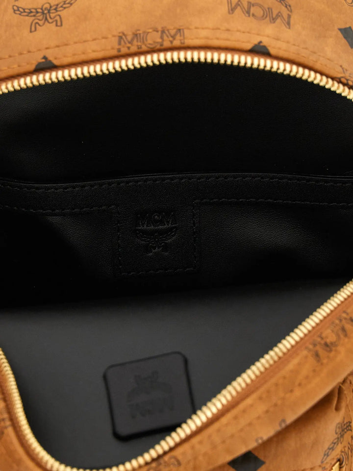 MCM Sample Sale | MCM Brown Polyethylene Backpack - | Designer outlet