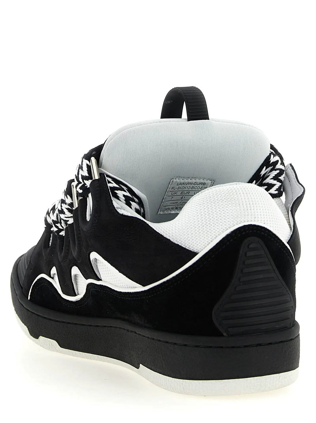 Lanvin Sample Sale | Lanvin Bicolor Calfskin Chunky Sneakers - | Designer outlet