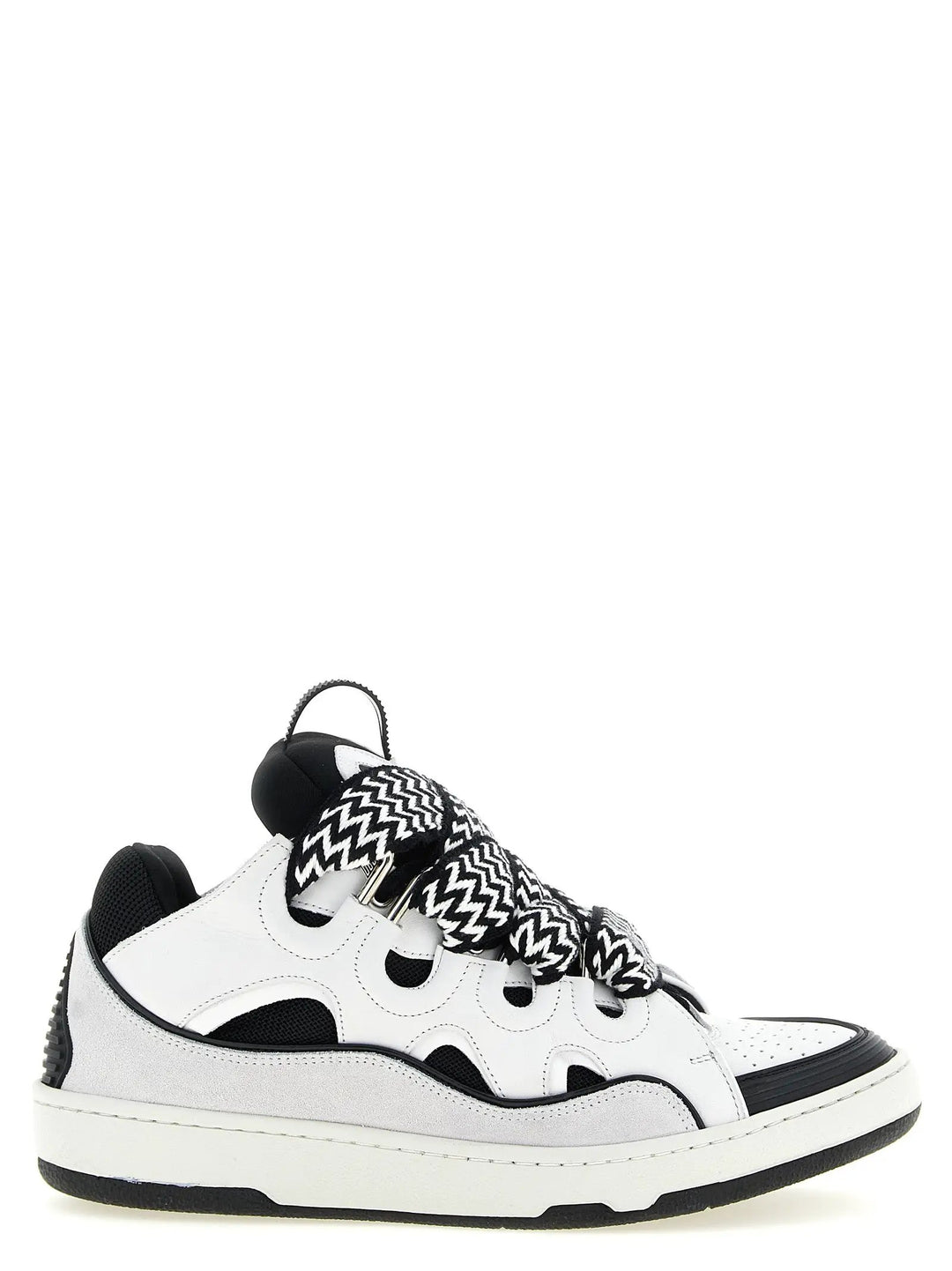 Lanvin Sample Sale | Lanvin Bicolor Calfskin Chunky Sneakers - | Designer outlet