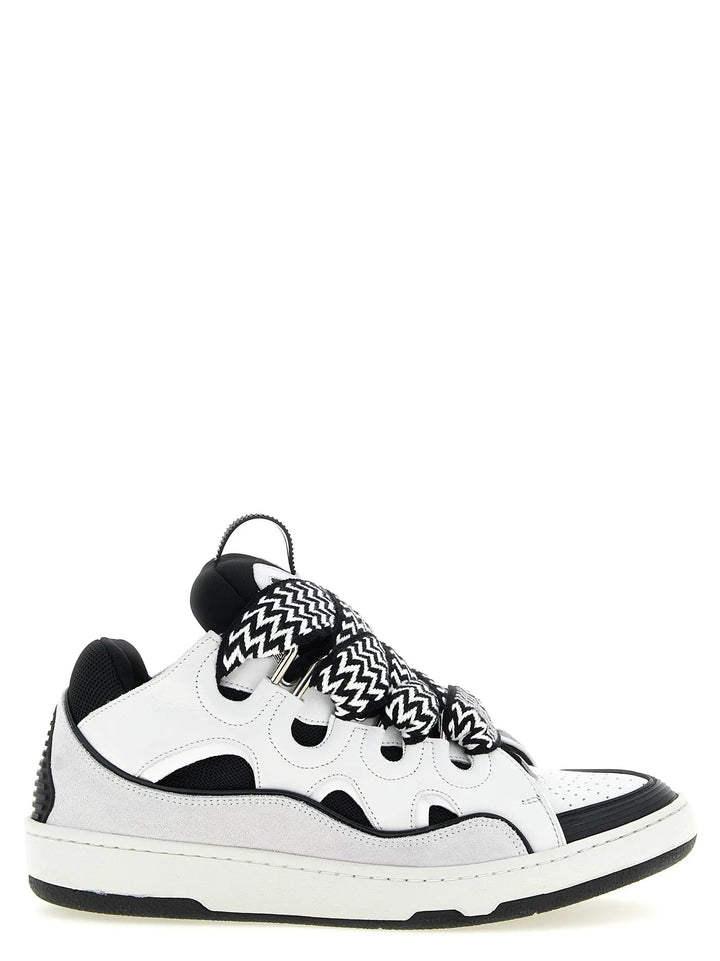 Lanvin Sample Sale | Lanvin Bicolor Calfskin Chunky Sneakers - | Designer outlet