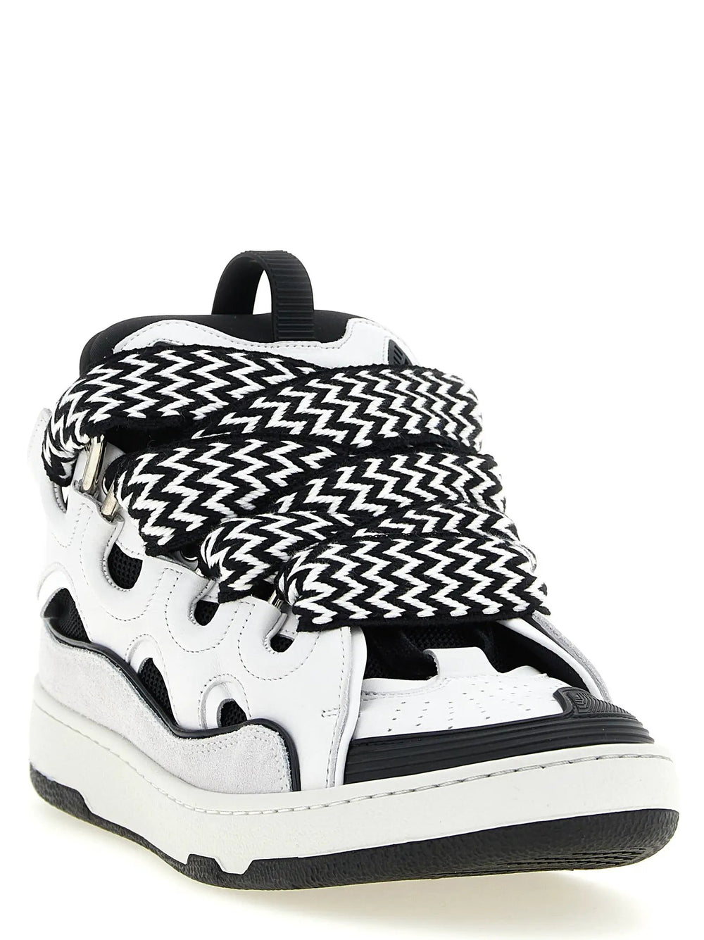 Lanvin Sample Sale | Lanvin Bicolor Calfskin Chunky Sneakers - | Designer outlet
