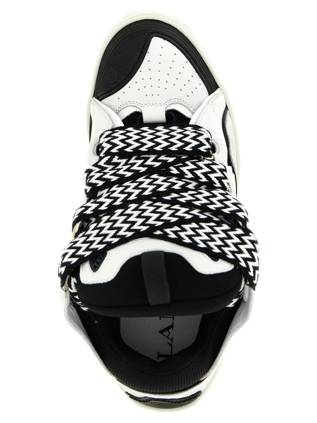 Lanvin Sample Sale | Lanvin Bicolor Calfskin Chunky Sneakers - | Designer outlet