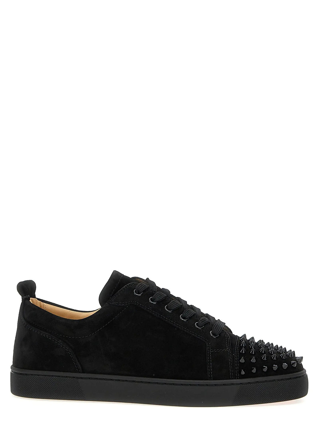 Christian Louboutin Sample Sale | Christian Louboutin Black Calfskin Chunky Sneakers - | Designer outlet