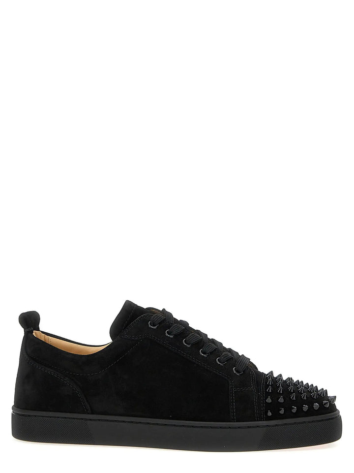 Christian Louboutin Sample Sale | Christian Louboutin Black Calfskin Chunky Sneakers - | Designer outlet