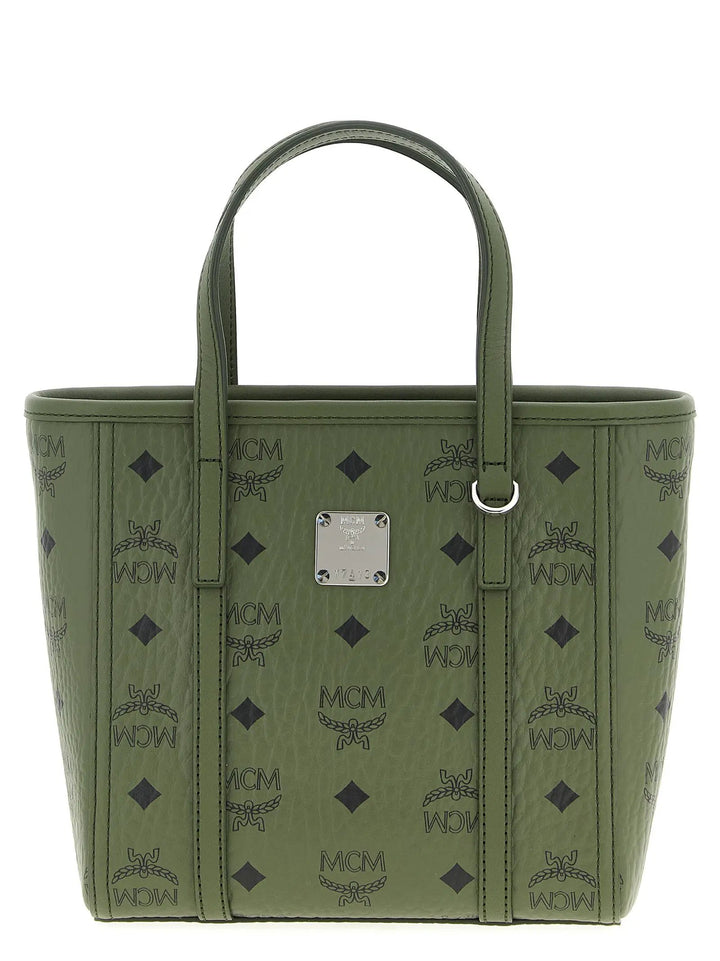 MCM Sample Sale | MCM Bicolor Polyethylene Tote Bag - | Designer outlet