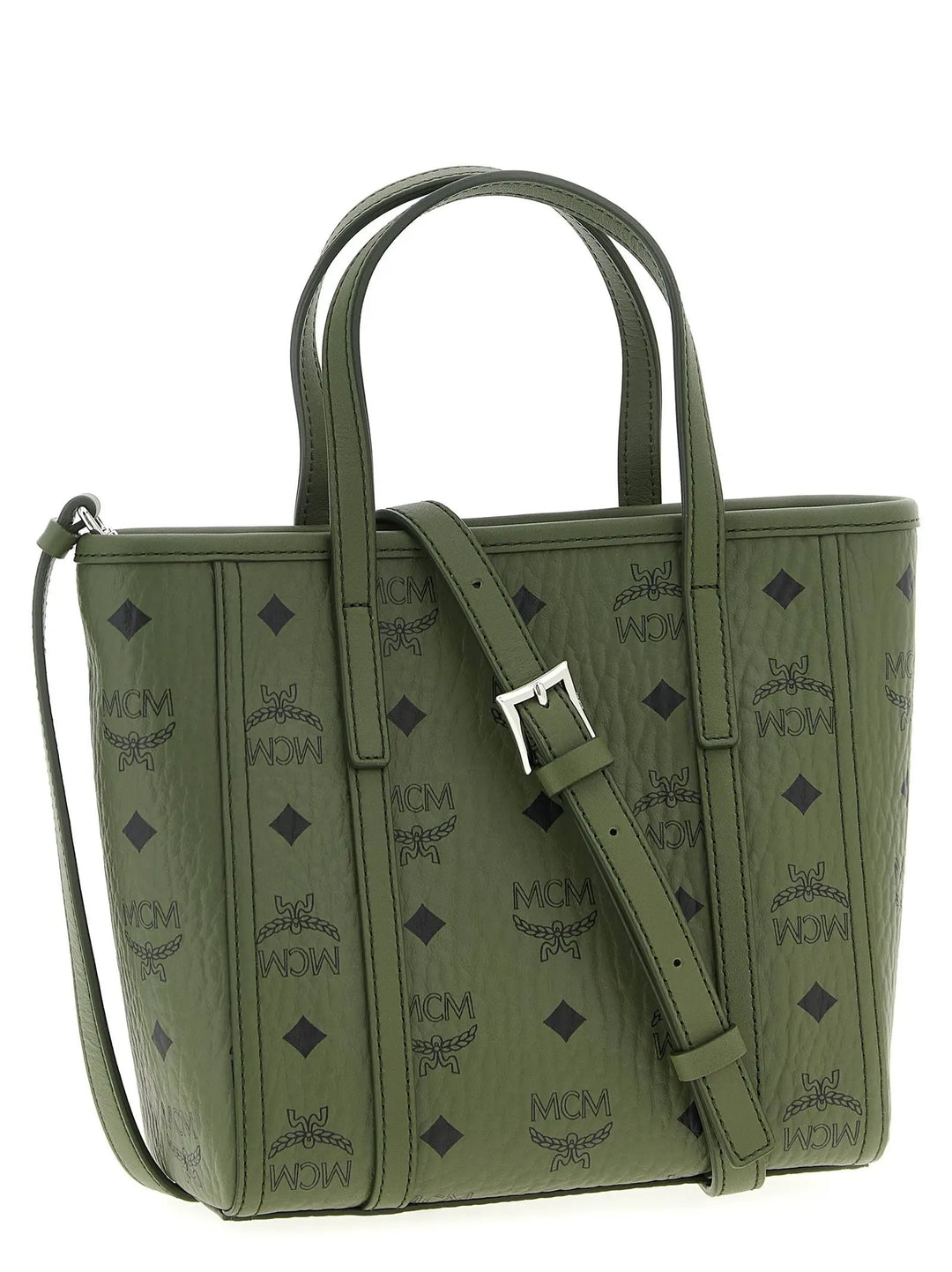 MCM Sample Sale | MCM Bicolor Polyethylene Tote Bag - | Designer outlet