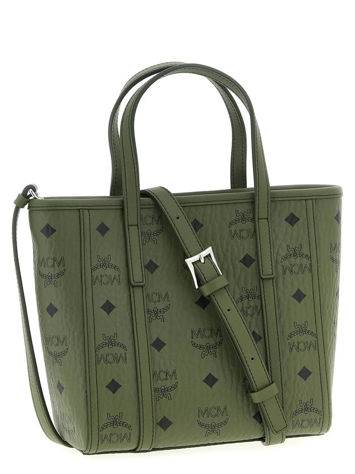 MCM Sample Sale | MCM Bicolor Polyethylene Tote Bag - | Designer outlet