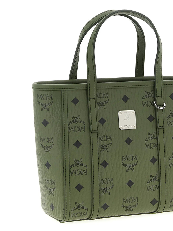 MCM Sample Sale | MCM Bicolor Polyethylene Tote Bag - | Designer outlet