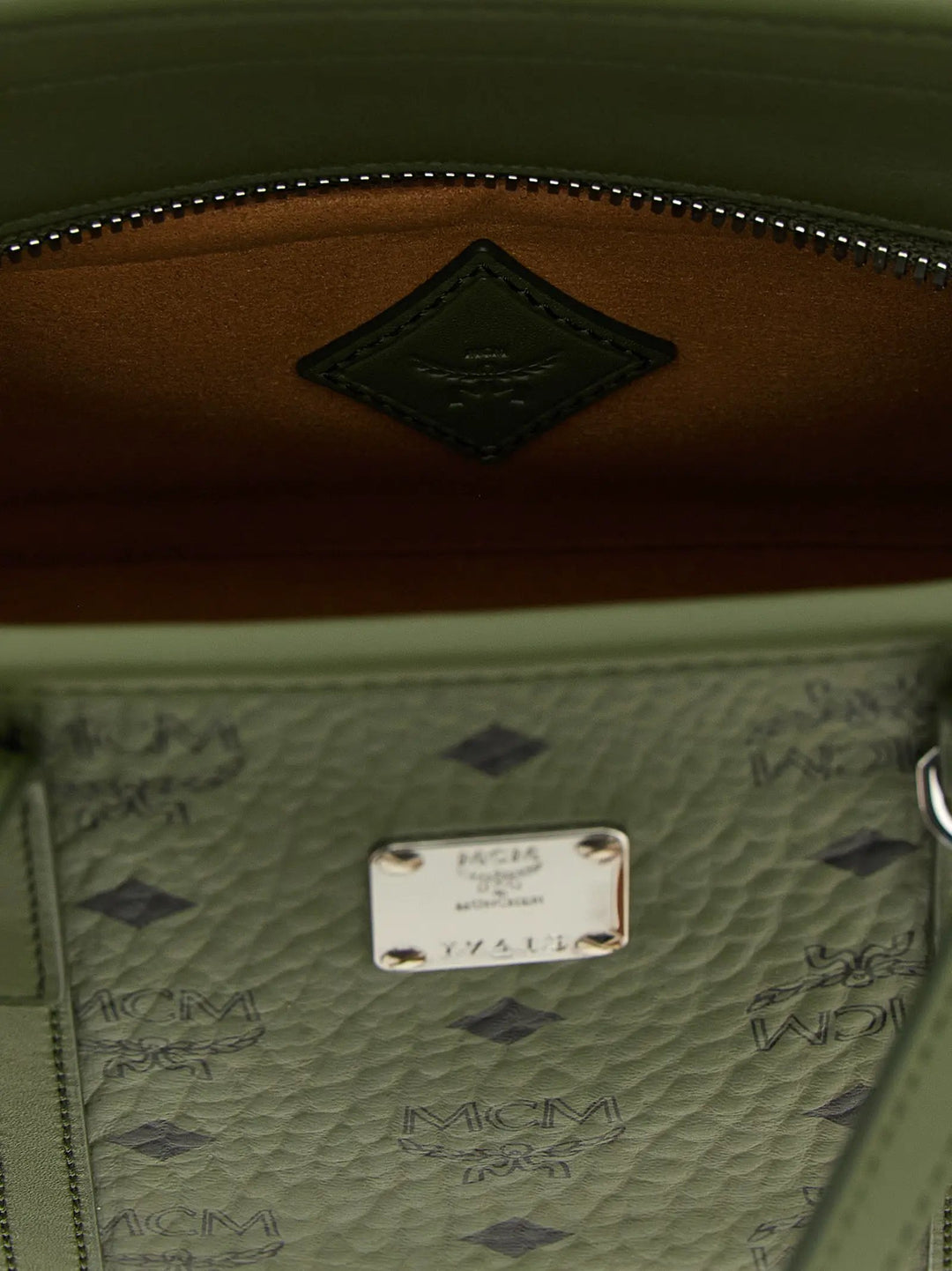 MCM Sample Sale | MCM Bicolor Polyethylene Tote Bag - | Designer outlet