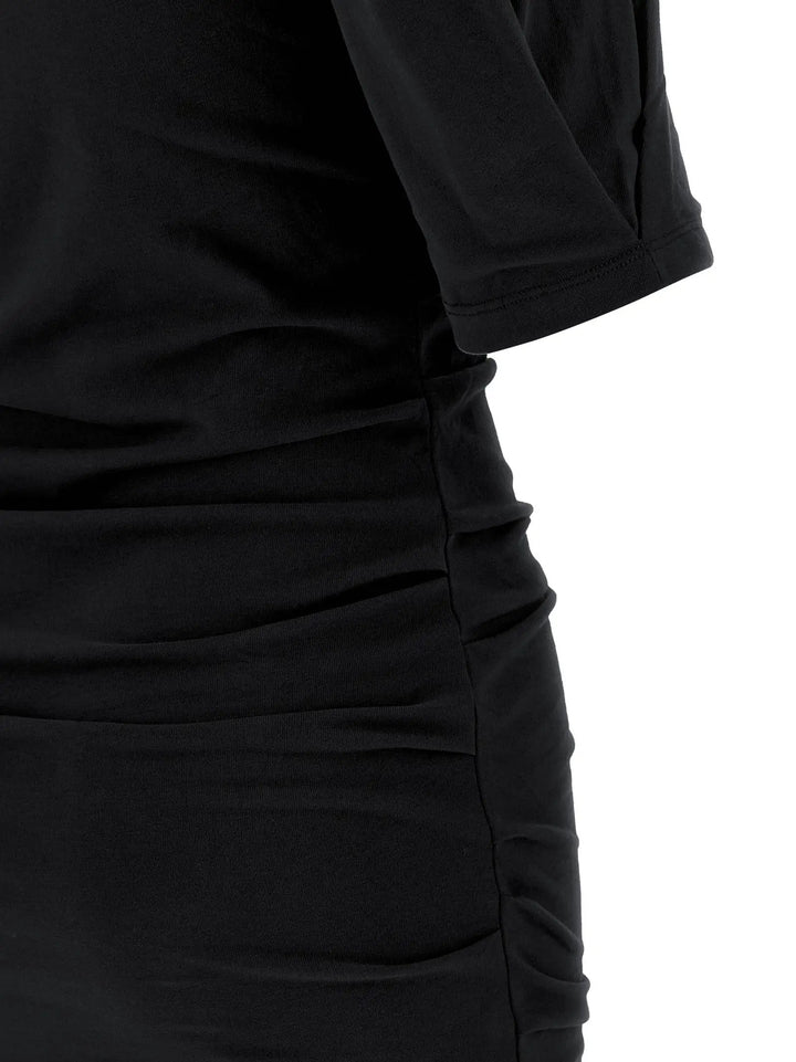 Isabel Marant Sample Sale | Isabel Marant Black Cotton Short Dress - | Designer outlet