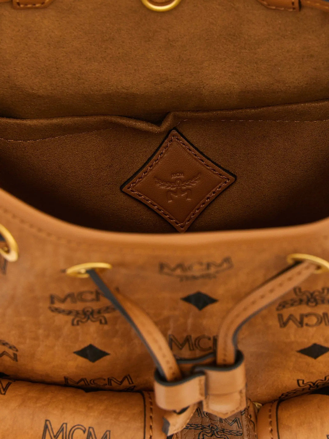 MCM Sample Sale | MCM Brown Polyethylene Backpack - | Designer outlet