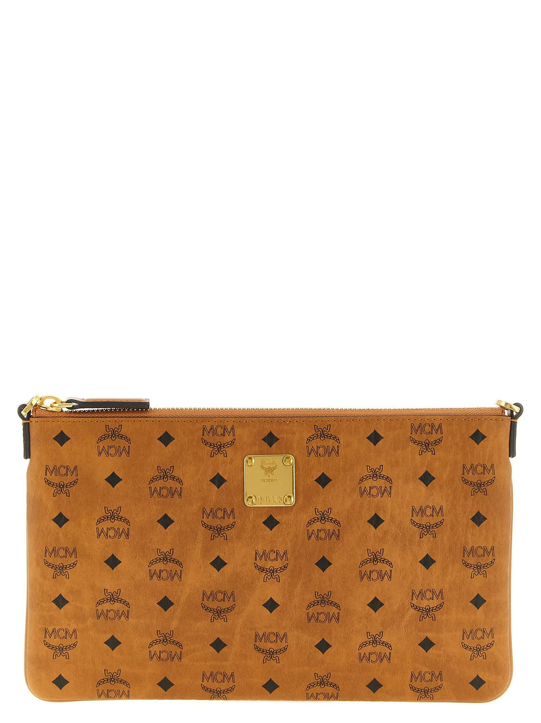 MCM Sample Sale | MCM Brown Polyethylene Clutch Bag - | Designer outlet