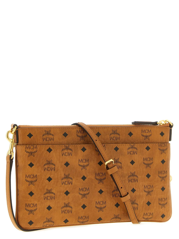 MCM Sample Sale | MCM Brown Polyethylene Clutch Bag - | Designer outlet