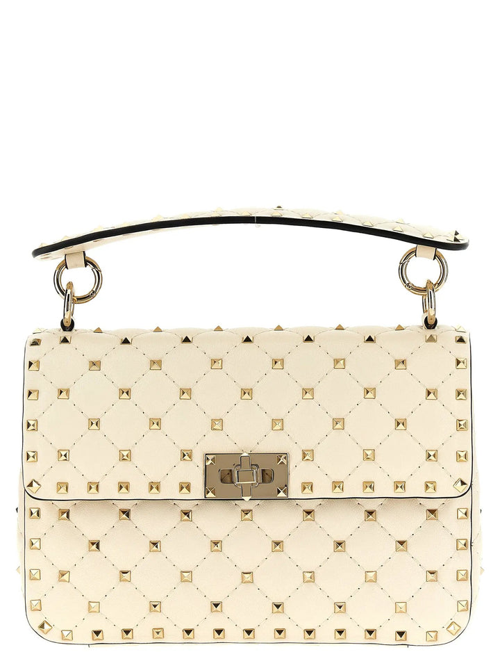 Valentino Garavani Sample Sale | Valentino Garavani White Lamb Leather Shoulder Bag - | Designer outlet