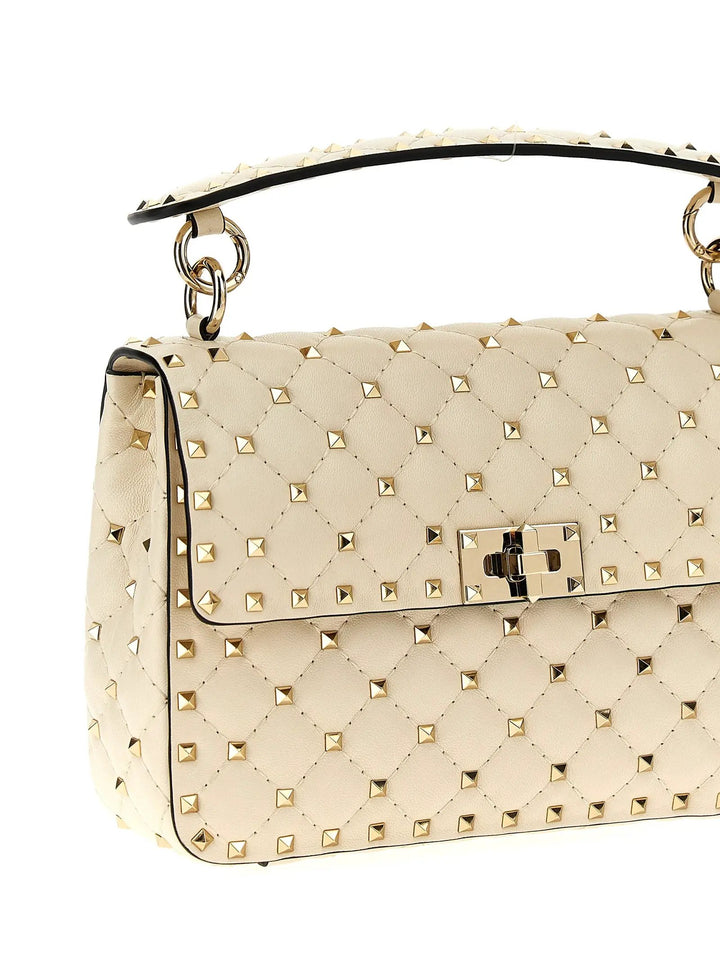 Valentino Garavani Sample Sale | Valentino Garavani White Lamb Leather Shoulder Bag - | Designer outlet