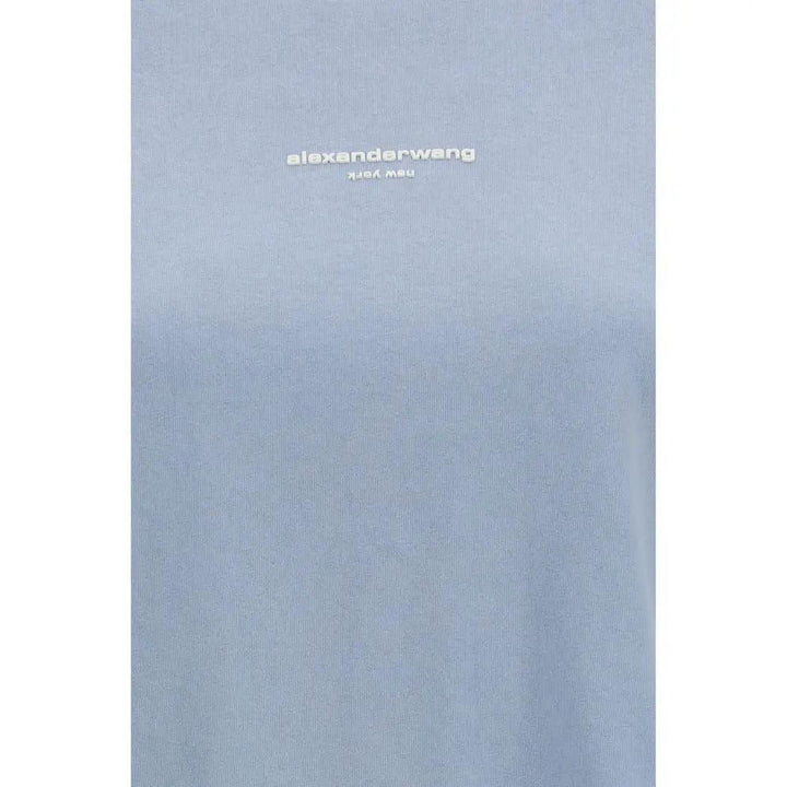 Alexander Wang Sample Sale | Alexander Wang Blue Cotton T-Shirt - | Designer outlet