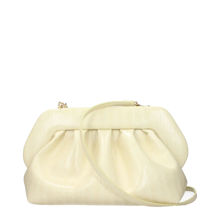 THEMOIRè Sample Sale | THEMOIRè Beige Leather Clutch Bag - | Designer outlet