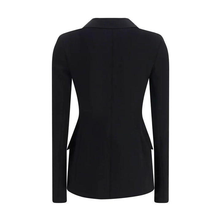 Dolce &amp; Gabbana Sample Sale | Dolce &amp; Gabbana Black Wool Oves Aries Full-Length Jacket - | Designer outlet