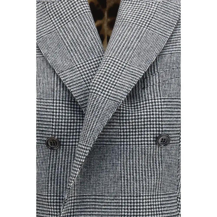 Dolce &amp; Gabbana Sample Sale | Dolce &amp; Gabbana Gray Wool Oves Aries Waistcoat - | Designer outlet
