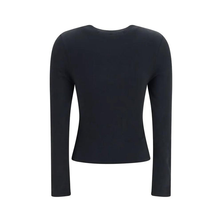 Alexander Wang Sample Sale | Alexander Wang Black Cotton Long Sleeve T-Shirt - | Designer outlet