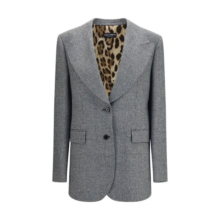 Dolce &amp; Gabbana Sample Sale | Dolce &amp; Gabbana Gray Wool Oves Aries Blazer - | Designer outlet