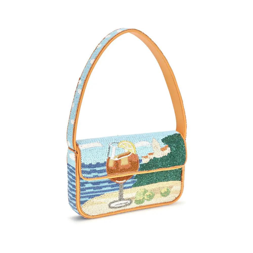 Staud Sample Sale | Staud Multicolor Rayon Shoulder Bag - | Designer outlet