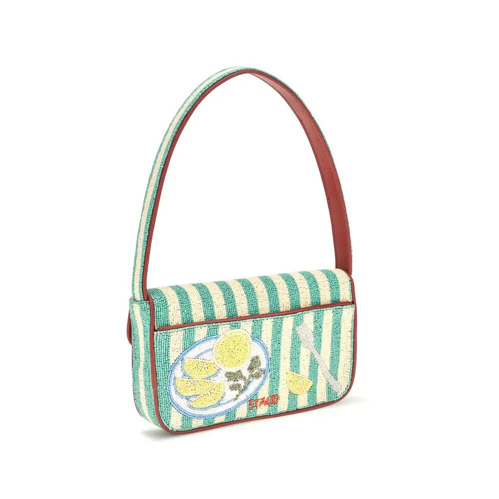 Staud Sample Sale | Staud Multicolor Rayon Shoulder Bag - | Designer outlet