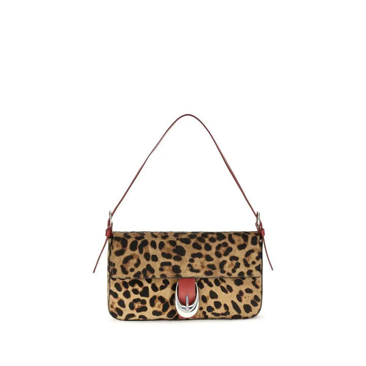 Staud Sample Sale | Staud Beige Calf Leather Bos Taurus Shoulder Bag - | Designer outlet