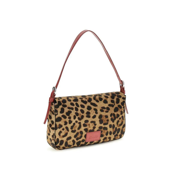 Staud Sample Sale | Staud Beige Calf Leather Bos Taurus Shoulder Bag - | Designer outlet