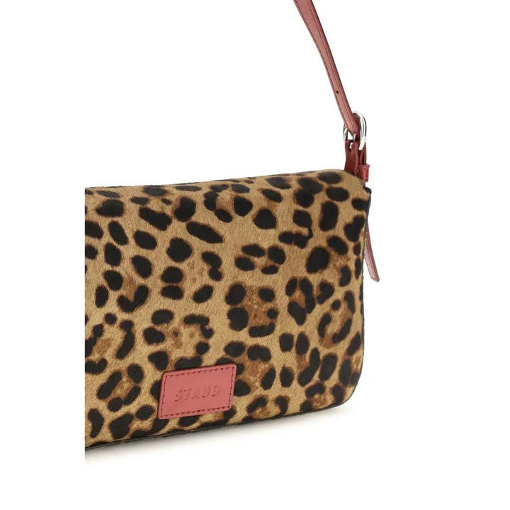 Staud Sample Sale | Staud Beige Calf Leather Bos Taurus Shoulder Bag - | Designer outlet