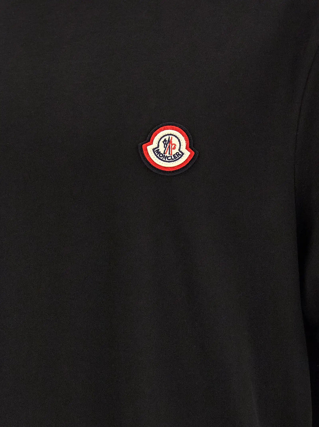 Moncler Sample Sale | Moncler Black Cotton T-Shirt - | Designer outlet