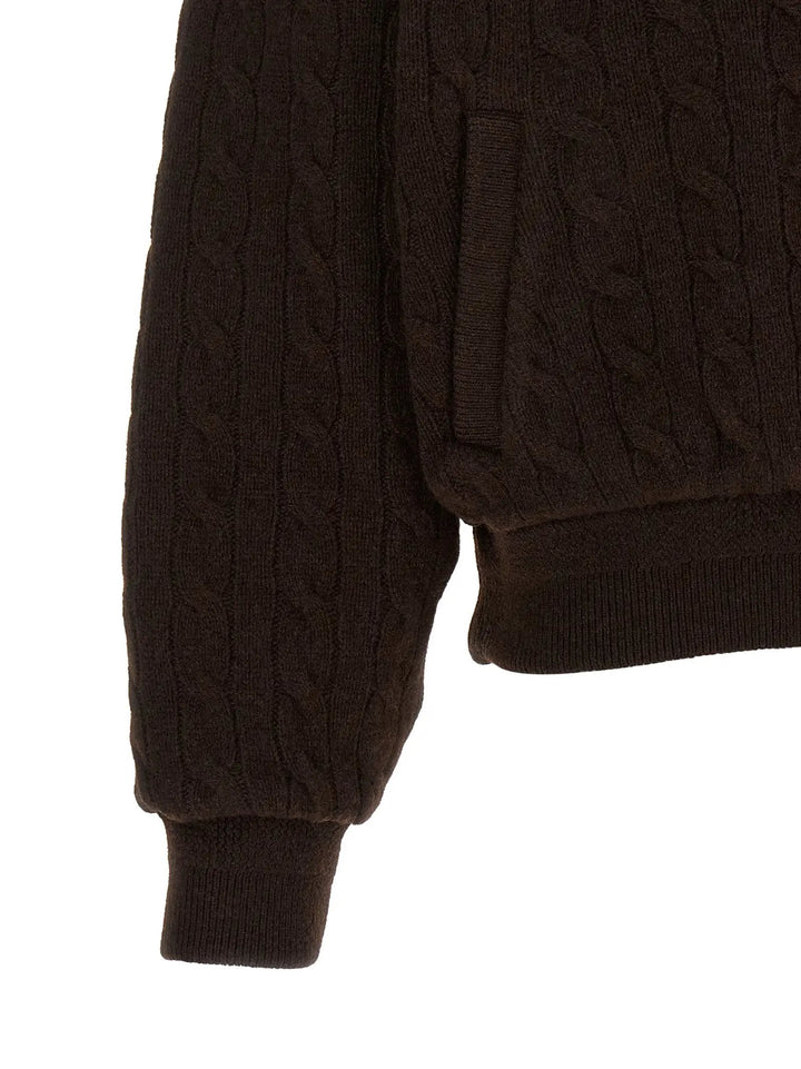 Polo Ralph Lauren Sample Sale | Polo Ralph Lauren Brown Wool Bomber - | Designer outlet
