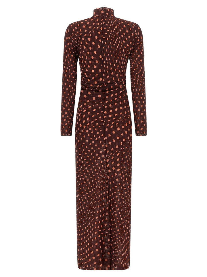 Stella McCartney Sample Sale | Stella McCartney Bordeaux Polyamide Long Dress - | Designer outlet