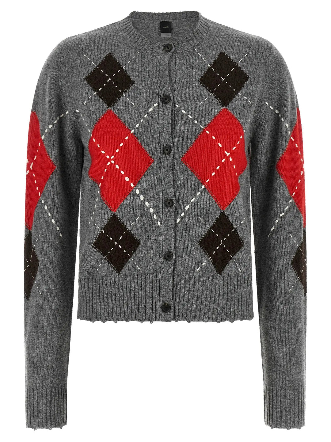 PINKO Sample Sale | PINKO Gray Wool Cardigan - | Designer outlet