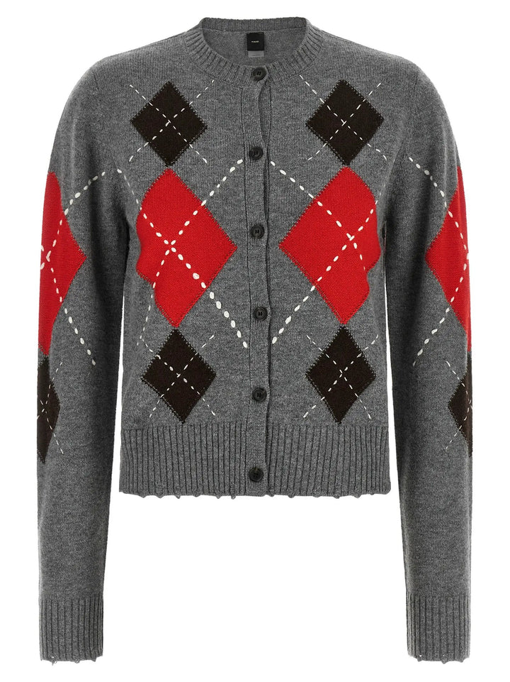 PINKO Sample Sale | PINKO Gray Wool Cardigan - | Designer outlet