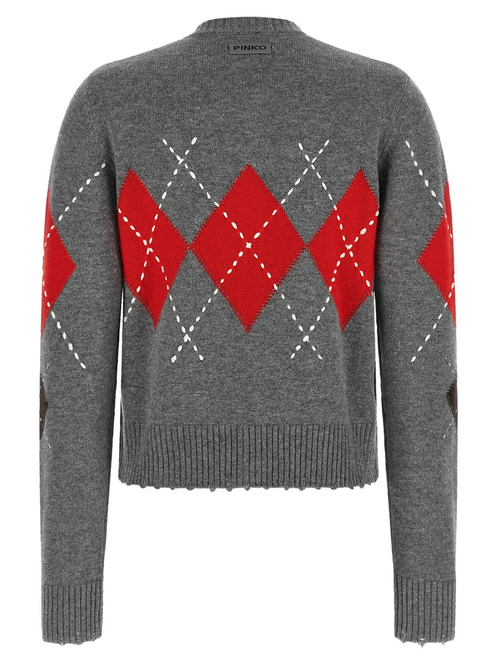 PINKO Sample Sale | PINKO Gray Wool Cardigan - | Designer outlet