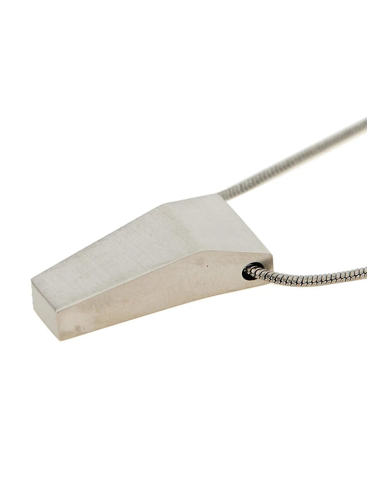 Rick Owens Sample Sale | Rick Owens Silver Brass Necklace - | Designer outlet