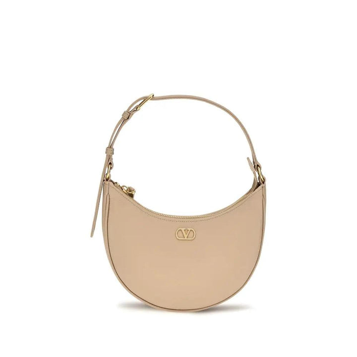 Valentino Garavani Sample Sale | Valentino Garavani Beige Calf Leather Bos Taurus Shoulder Bag - | Designer outlet