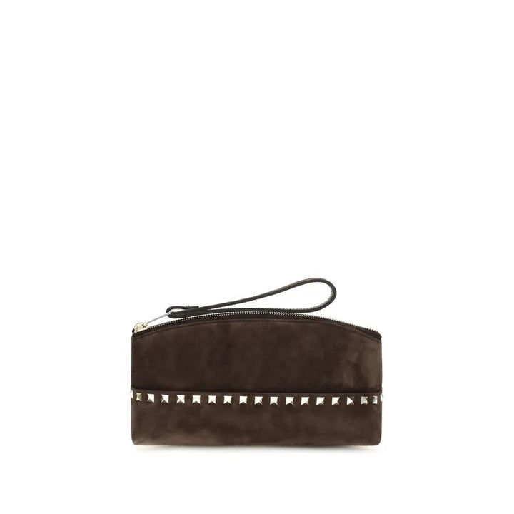 Valentino Garavani Sample Sale | Valentino Garavani Brown Suede Leather Handbag - | Designer outlet