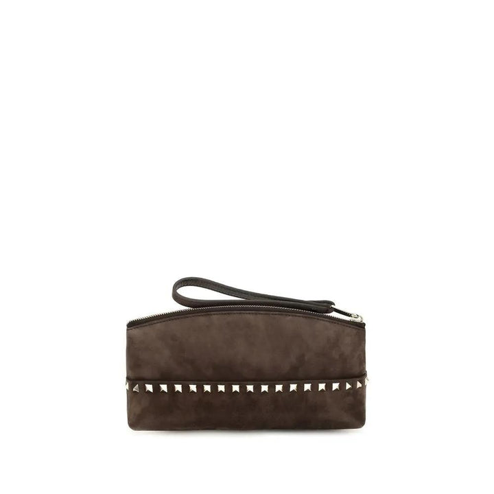 Valentino Garavani Sample Sale | Valentino Garavani Brown Suede Leather Handbag - | Designer outlet