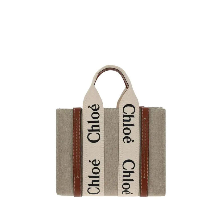 Chloé Sample Sale | Chloé Brown Linen Handbag - | Designer outlet
