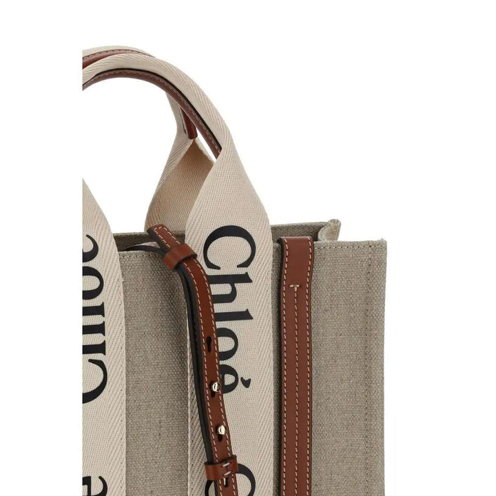 Chloé Sample Sale | Chloé Brown Linen Handbag - | Designer outlet