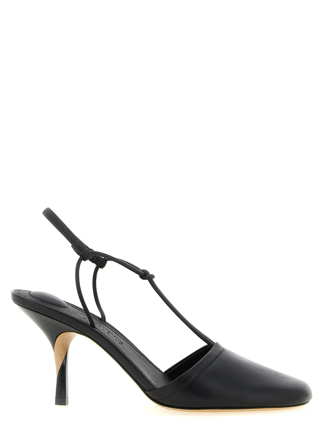 Jacquemus Sample Sale | Jacquemus Black Lamb Leather High Heel Pumps - | Designer outlet