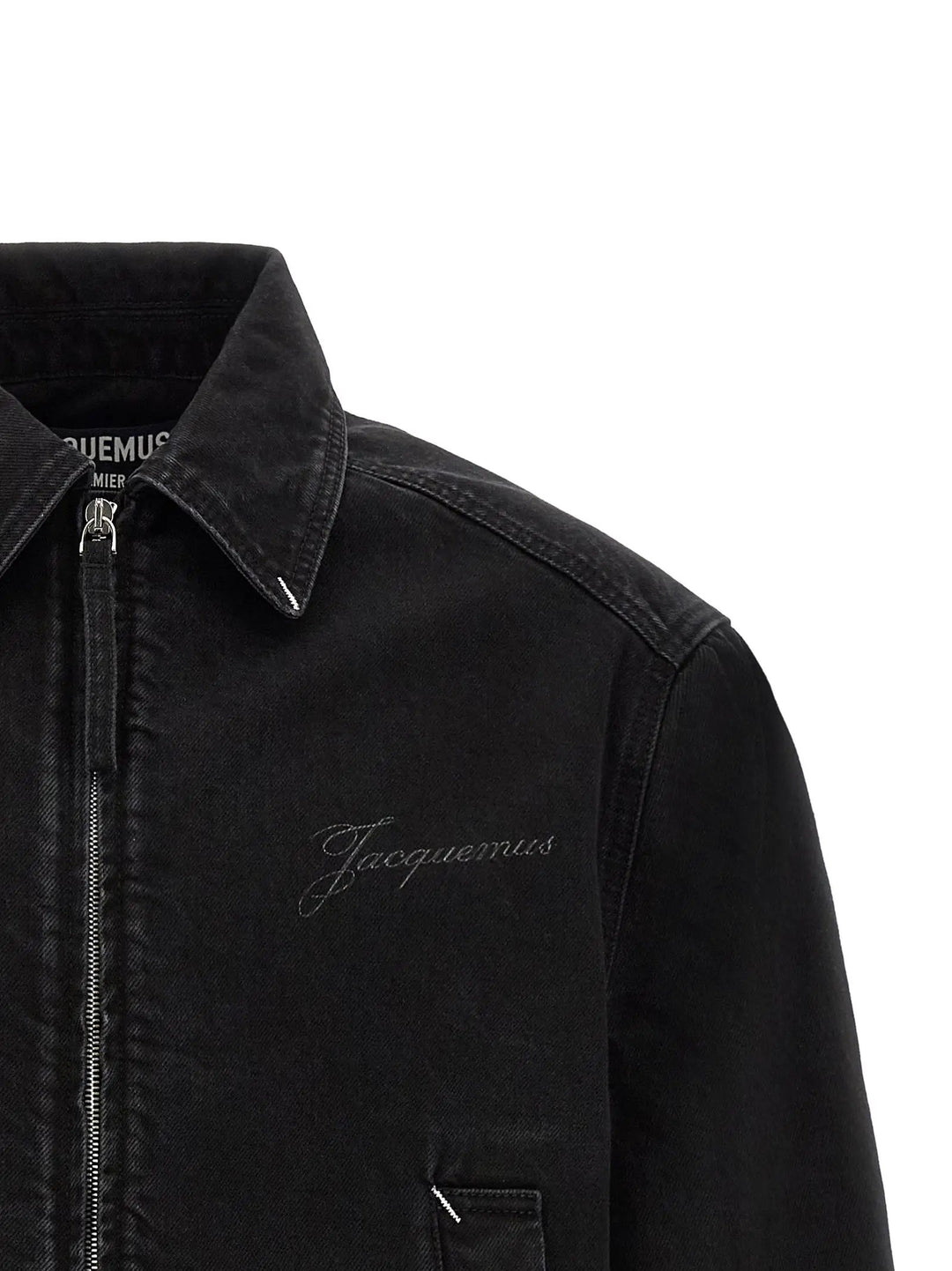 Jacquemus Sample Sale | Jacquemus Black Cotton Denim Jacket - | Designer outlet